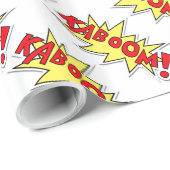 Comic-Buch-Verpackungs-Papier Geschenkpapier (Rolleneckpunkt)