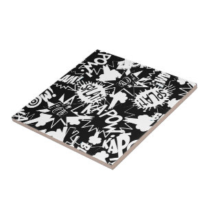 Comic-Buchaktionen Fliese