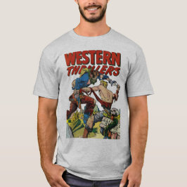 Comic-Bucheinband-Kunst: Western-Thriller #2 T-Shirt