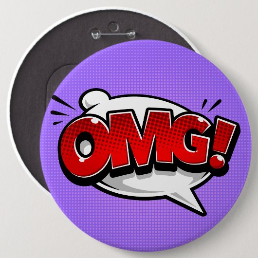 Comic buchen OMG! Button (Vorne & Hinten)