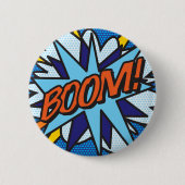 Comic buchen Pop Art BOOM! Button (Vorderseite)