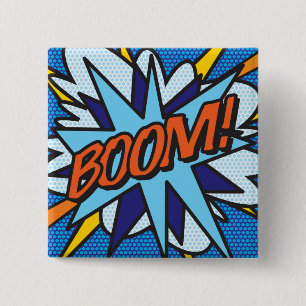 Comic buchen Pop Art BOOM! Button