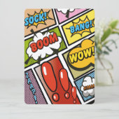 Comic Buchen Sie Cartoon Schriftart! (Stehend Vorderseite)