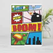 Comic Buchen Sie Cartoon Schriftart! (Stehend Vorderseite)