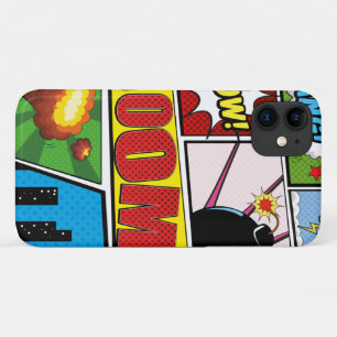 Comic Buchen Sie Cartoon Schriftart! Case-Mate iPhone Hülle