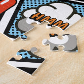 Comic Buchen Sie Cartoon Schriftart! Puzzle (Seite)