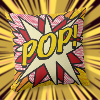 Comic Buchen Sie POP! Kissen