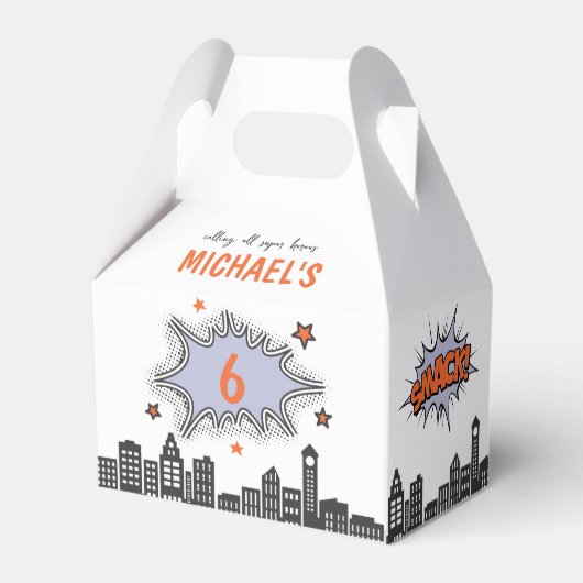 Comic buchen Superheld jedes Alter Gable Fevor Box Geschenkschachtel (Rückseite)