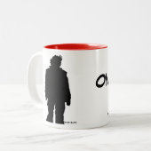 Comic-Bücher und grafische Tasse der Roman-MOOC (Vorderseite Links)