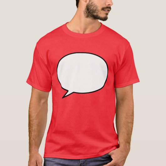 COMIC-BUCHGEEK T-Shirt (Vorderseite)