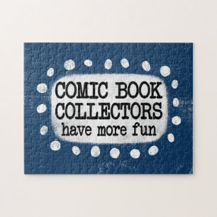 Comic Buchsammler haben mehr Spaß Jigsaw Puzzle