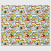 Comic-Buchverpackungspapier Geschenkpapier (Flach)