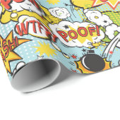 Comic-Buchverpackungspapier Geschenkpapier (Rolleneckpunkt)