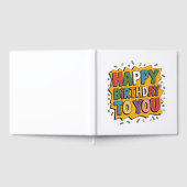 Comic Burst Alles Gute zum Geburtstag Gästebuch (Voll)