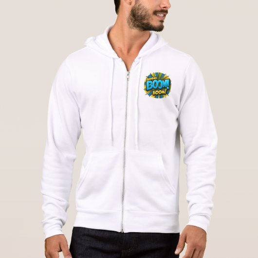 Comic Burst Energy Hoodie (Vorderseite)