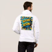Comic Burst Energy Hoodie (Schwarz voll)