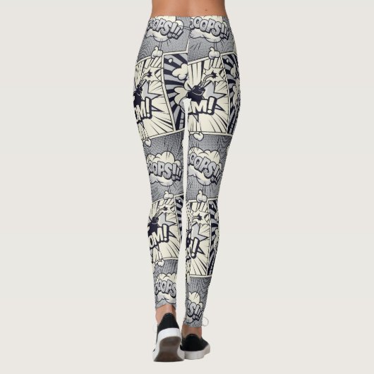 Comic Callouts Leggings (Rückseite)