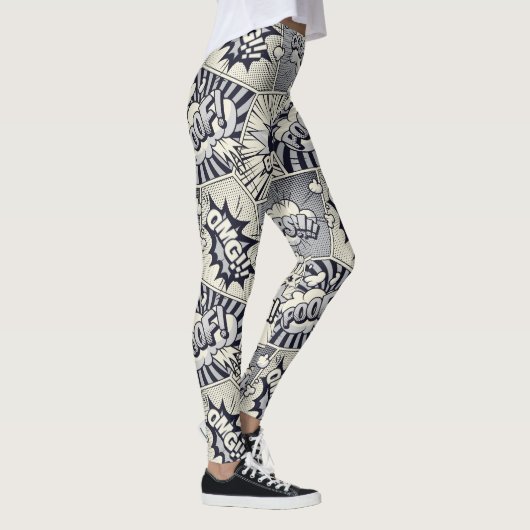 Comic Callouts Leggings (Rechts)