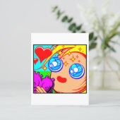 Comic Card #2049 Art Print (Stehend Vorderseite)