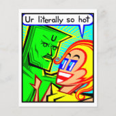 Comic Card #2554 Art Print (Vorderseite)