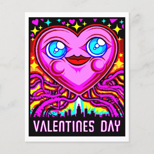 Comic Card Nr. 2534 Valentinstag Art Print (Vorderseite)