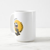 Comic Cartoon Cat | #15 Kaffeetasse (Vorderseite Links)
