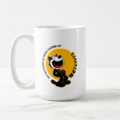 Comic Cartoon Cat | #15 Kaffeetasse (Links)