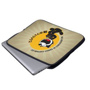Comic Cartoon Cat 15" Laptopschutzhülle