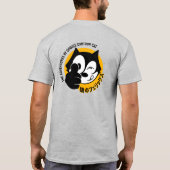 Comic Cartoon Cat | Aldult T-Shirt (Rückseite)