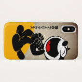 Comic Cartoon Cat | Case-Mate iPhone Hülle (Rückseite (Horizontal))