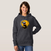 Comic Cartoon Cat | Frauen Hoodie (Vorne ganz)