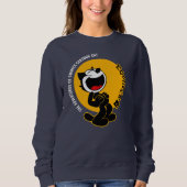 Comic Cartoon Cat | Frauen Sweatshirt (Vorderseite)