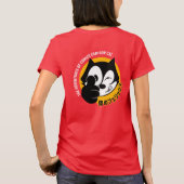 Comic Cartoon Cat | Frauen T-Shirt (Rückseite)
