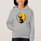 Comic Cartoon Cat | Kinder Hoodie (Vorderseite)