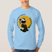 Comic Cartoon Cat | Langschläfer T-Shirt (Vorderseite)
