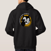Comic Cartoon Cat | Männer Hoodie (Rückseite)