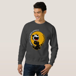 Comic Cartoon Cat | Männer Sweatshirt
