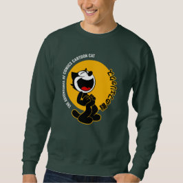 Comic Cartoon Cat | Männer Sweatshirt