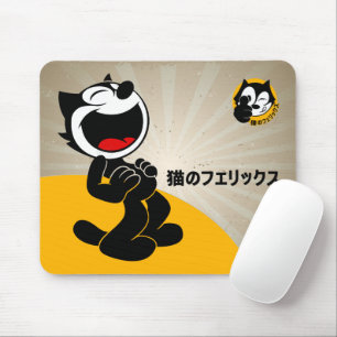 Comic Cartoon Cat   Mousepad