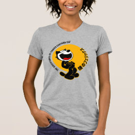Comic Cartoon Cat | Slim Fit für Frauen T-Shirt