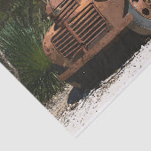 Comic Cartoon Rusty Alte LKW Outdoor Australien Seidenpapier (Ausschnitt)