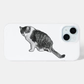 Comic Cat Case verleiht Geräten einen klassischen (Rückseite (Horizontal))