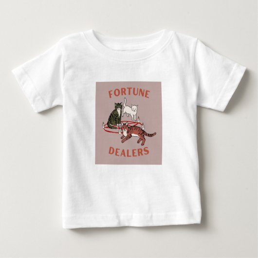 Comic Cat Royale Designs Baby T-shirt (Vorderseite)