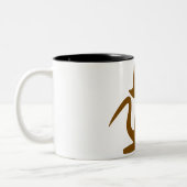 Comic Cat Vector Illustration Tasse (Links)