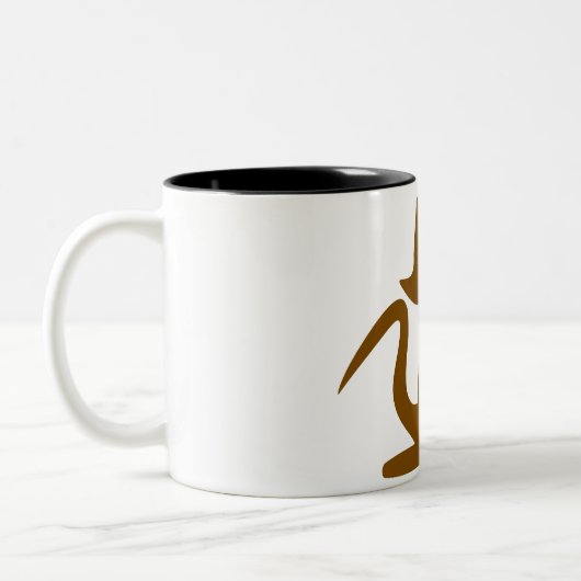 Comic Cat Vector Illustration Tasse (Links)