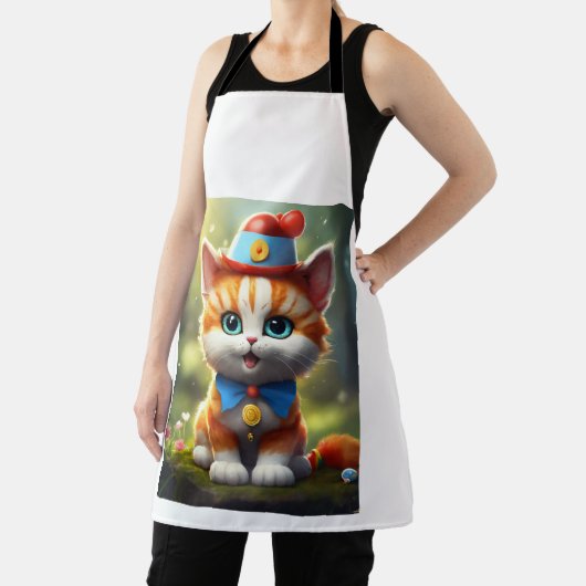 Comic Cat Zuhause & Kitchsammlung Schürze (InSitu)