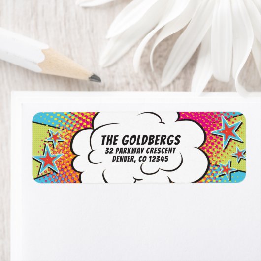 Comic Comic Book Bar or Bat Mitzvah Adresse (Insitu)