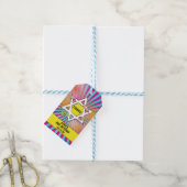 Comic Comic Buch Bar Mitzvah Star von David Geschenkanhänger (Mit Garn)