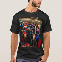 : "Comic Con Crew: Men Group Graphic T - Shirt"