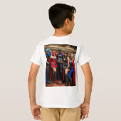 "Comic Con Group Foto Cotton T - Shirt" T-Shirt (Schwarz voll)
